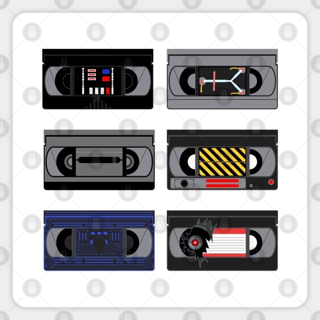 Epic Movies Videocassettes Sticker by Sachpica